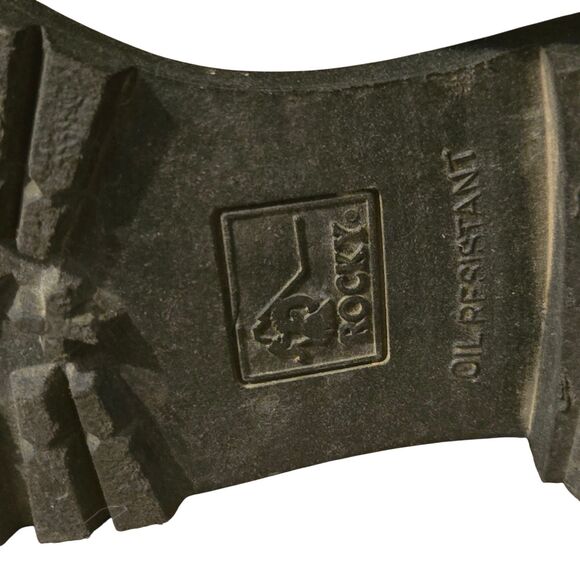 Rockys Thinsulate Work Boots Womens 6.5 M Thinsulate Oil Reistant - Picture 10 of 12